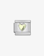 Perla Corazón Verde